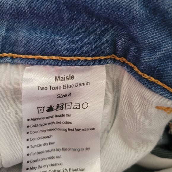 Denim Jean Skirt sz 8 - Picture 6 of 6